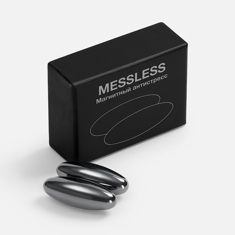Магнитный антистресс Messless, черный с логотипом СПб - фото № 6