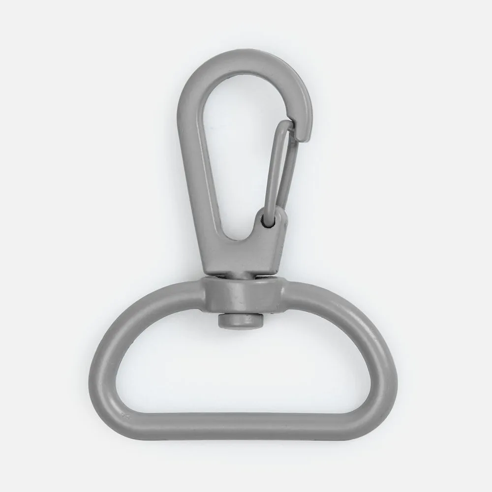 Застежка-карабин Snap Hook, L, серая