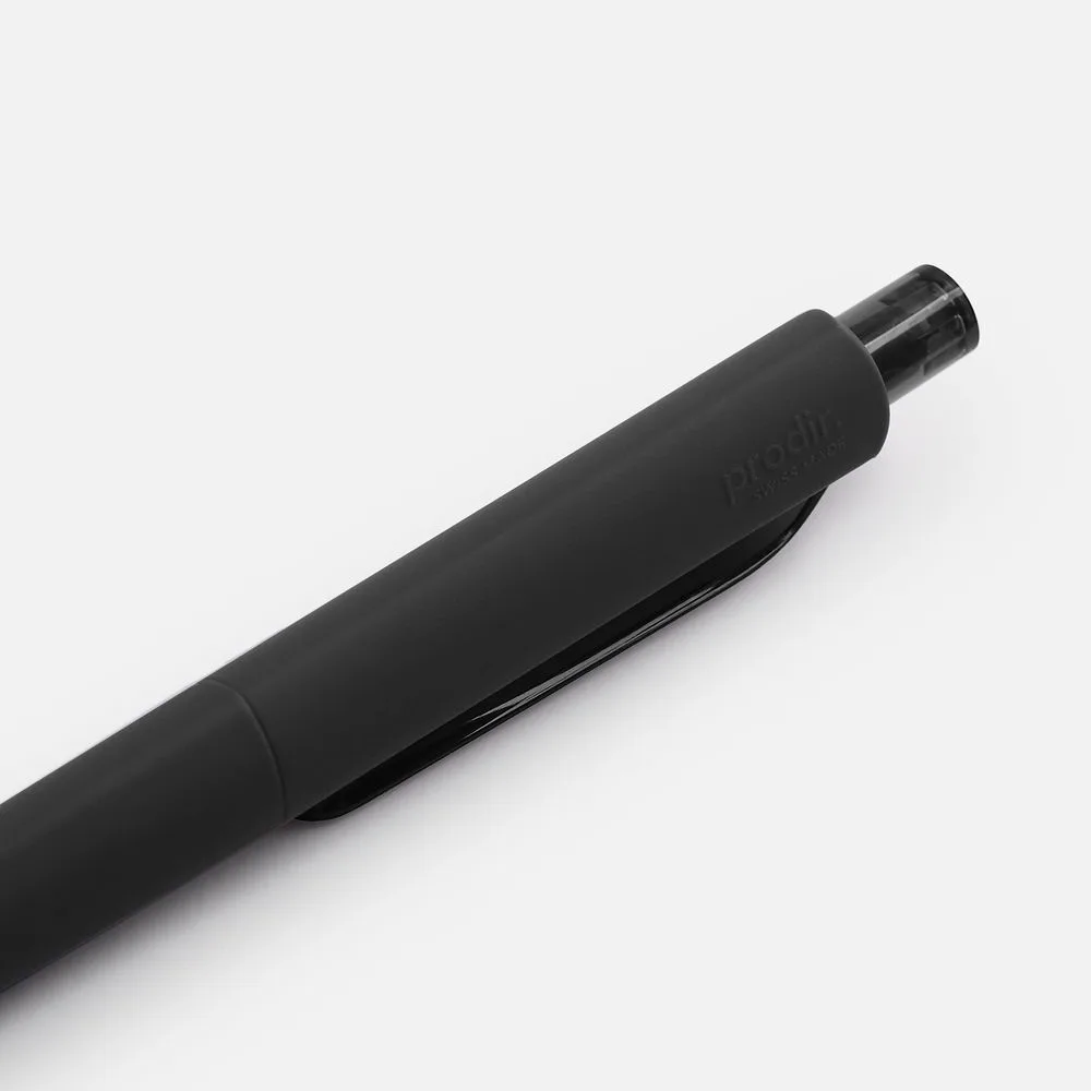 Ручка шариковая Prodir DS8 PRR-T Soft Touch, черная с логотипом СПб - фото № 5