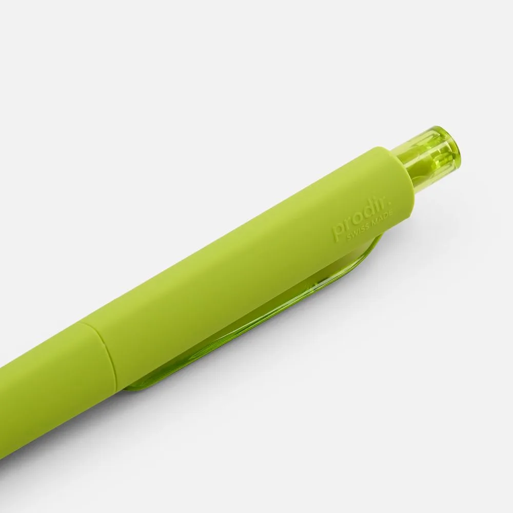 Ручка шариковая Prodir DS8 PRR-T Soft Touch, зеленая с логотипом СПб - фото № 5
