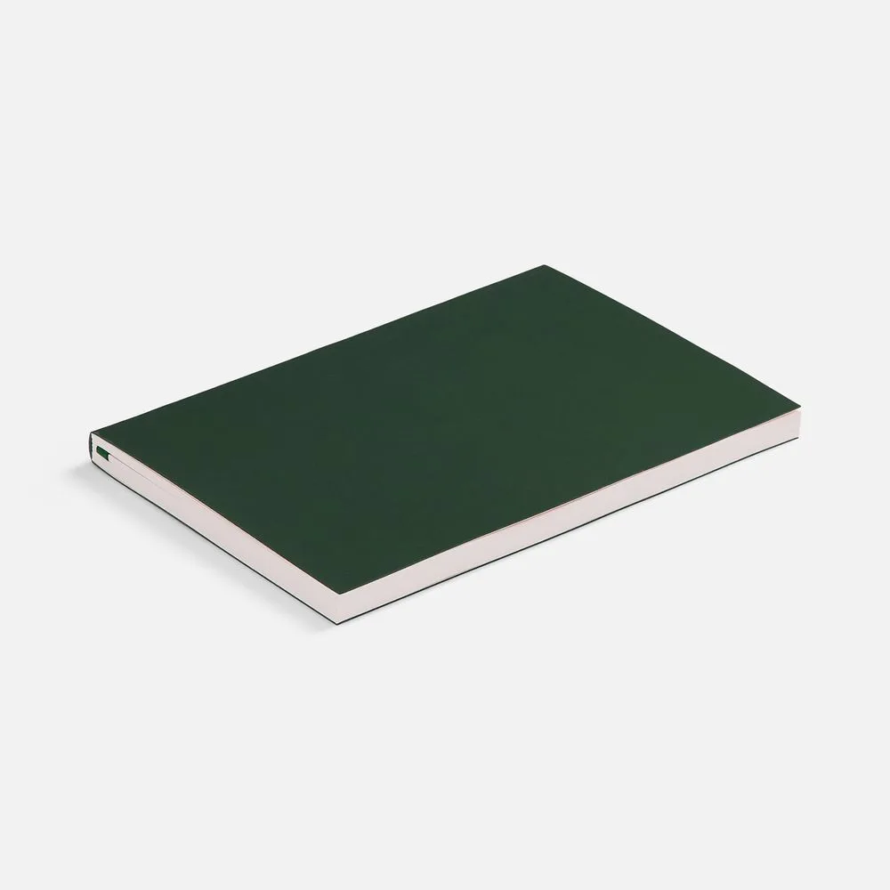 Ежедневник Flat Light ver.2, недатированный, зеленый с логотипом СПб - фото № 3