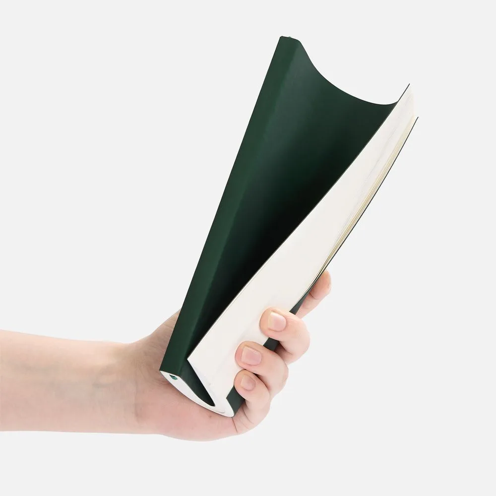 Ежедневник Flat Light ver.2, недатированный, зеленый с логотипом СПб - фото № 4