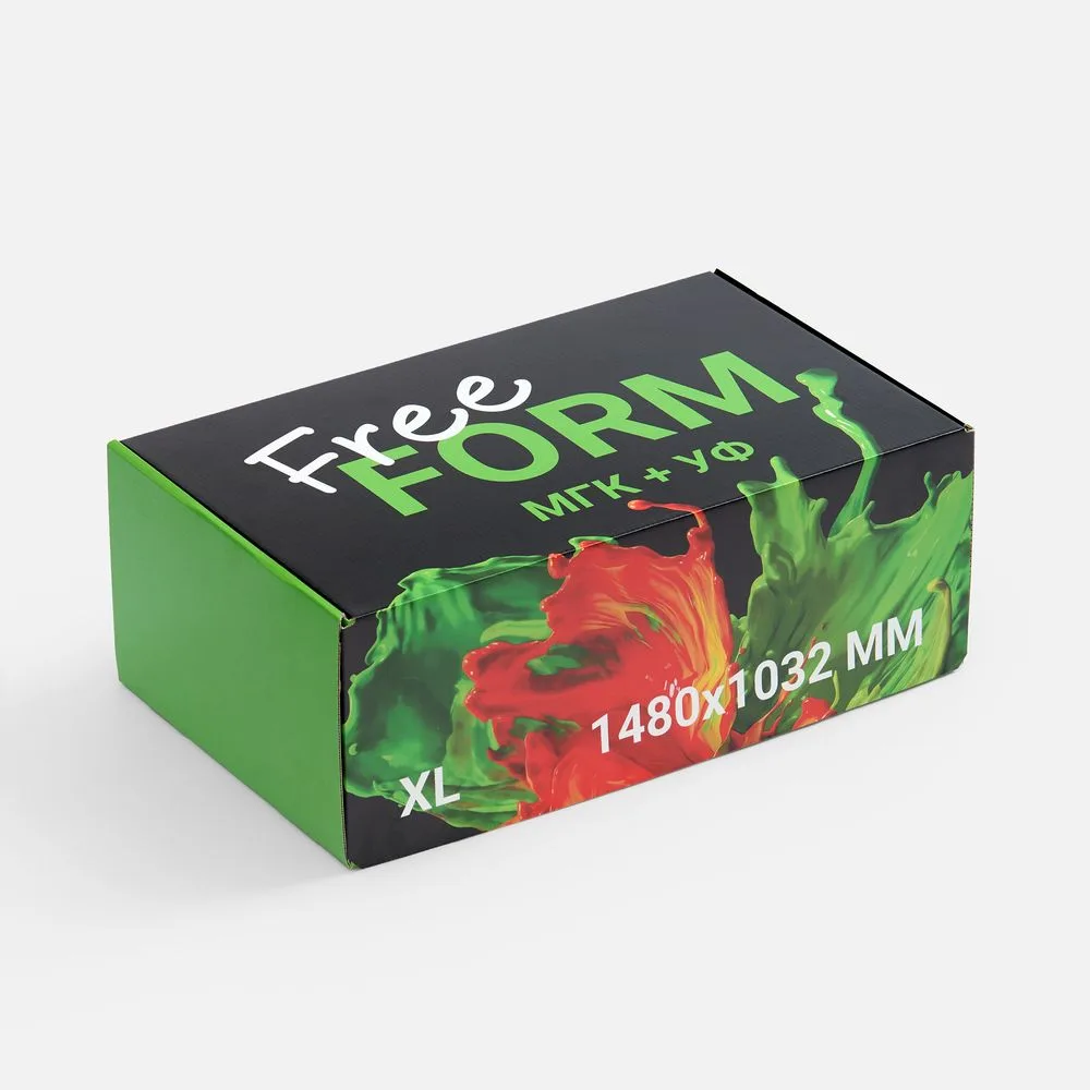 Коробка с печатью на заказ Freeform, XL с логотипом СПб - фото № 1