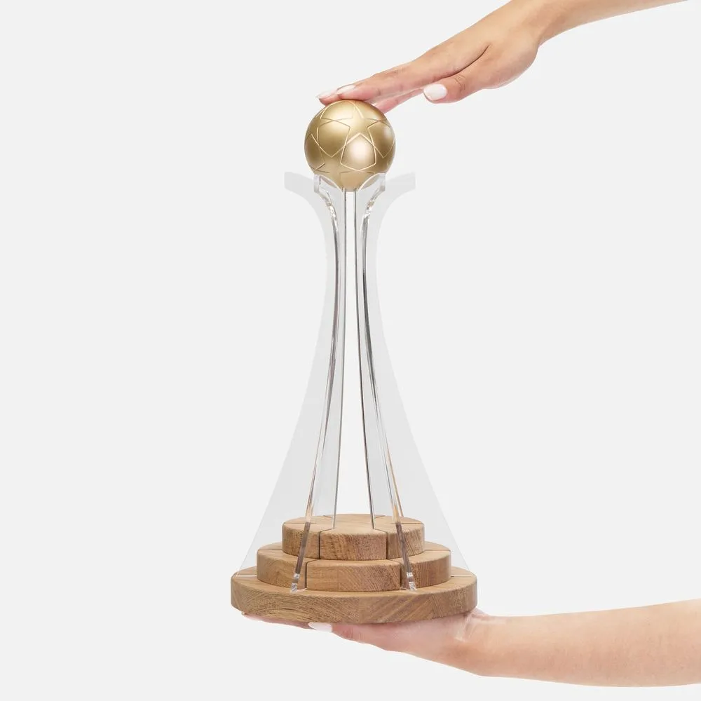 Кубок Everball c 3D-элементами с логотипом СПб - фото № 2
