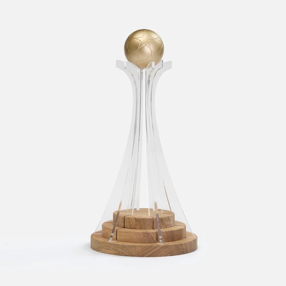Кубок Everball c 3D-элементами с логотипом СПб - фото № 1