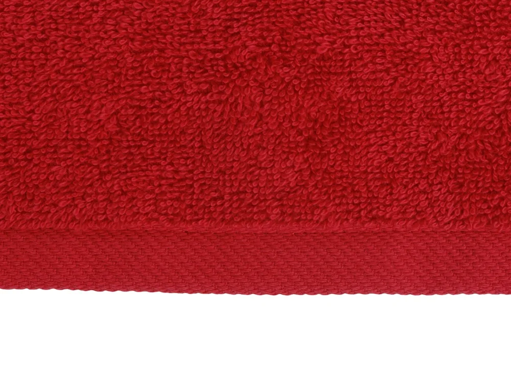 Полотенце «Terry 450», S, красный, размер S с логотипом СПб - фото № 6
