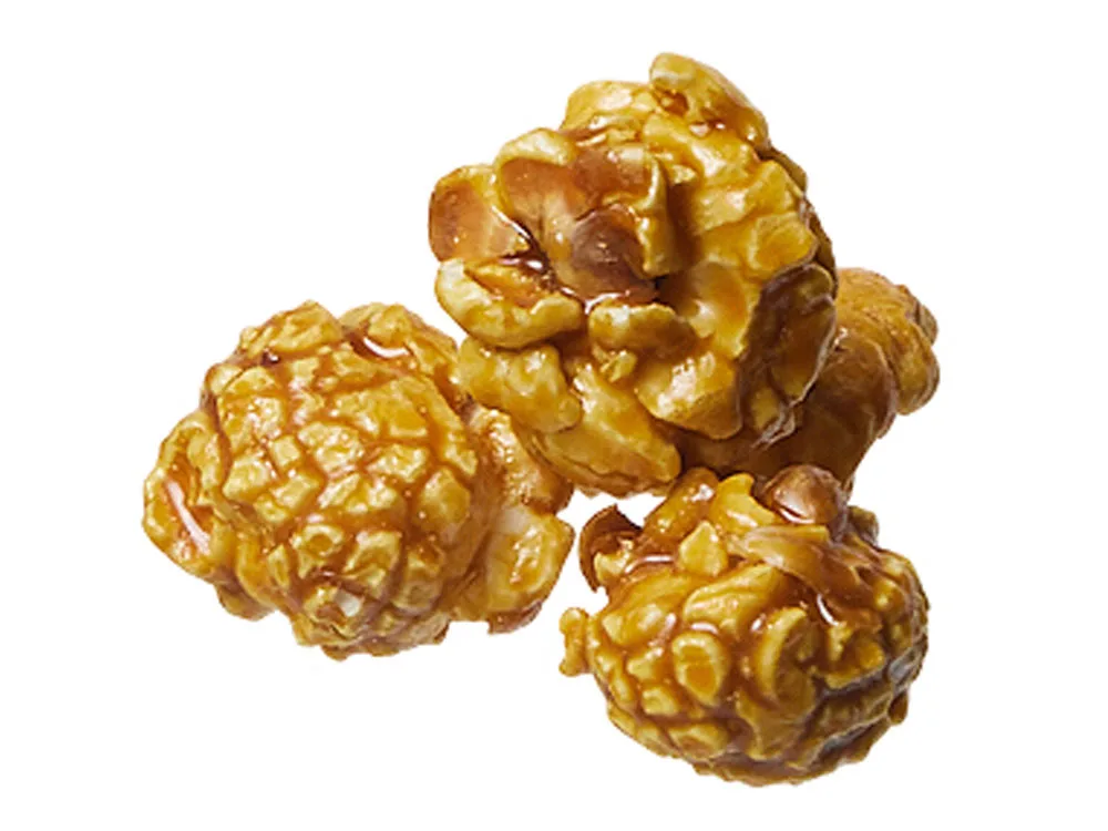 Попкорн карамельный «Caramelt», прозрачный с логотипом СПб - фото № 4