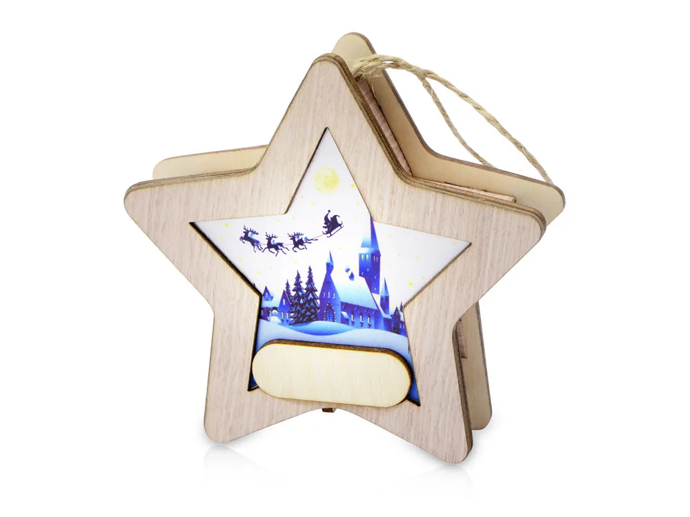 Подарочный набор «Decoration Deluxe» с двумя видами меда, натуральный, зеленый, голубой с логотипом СПб - фото № 6
