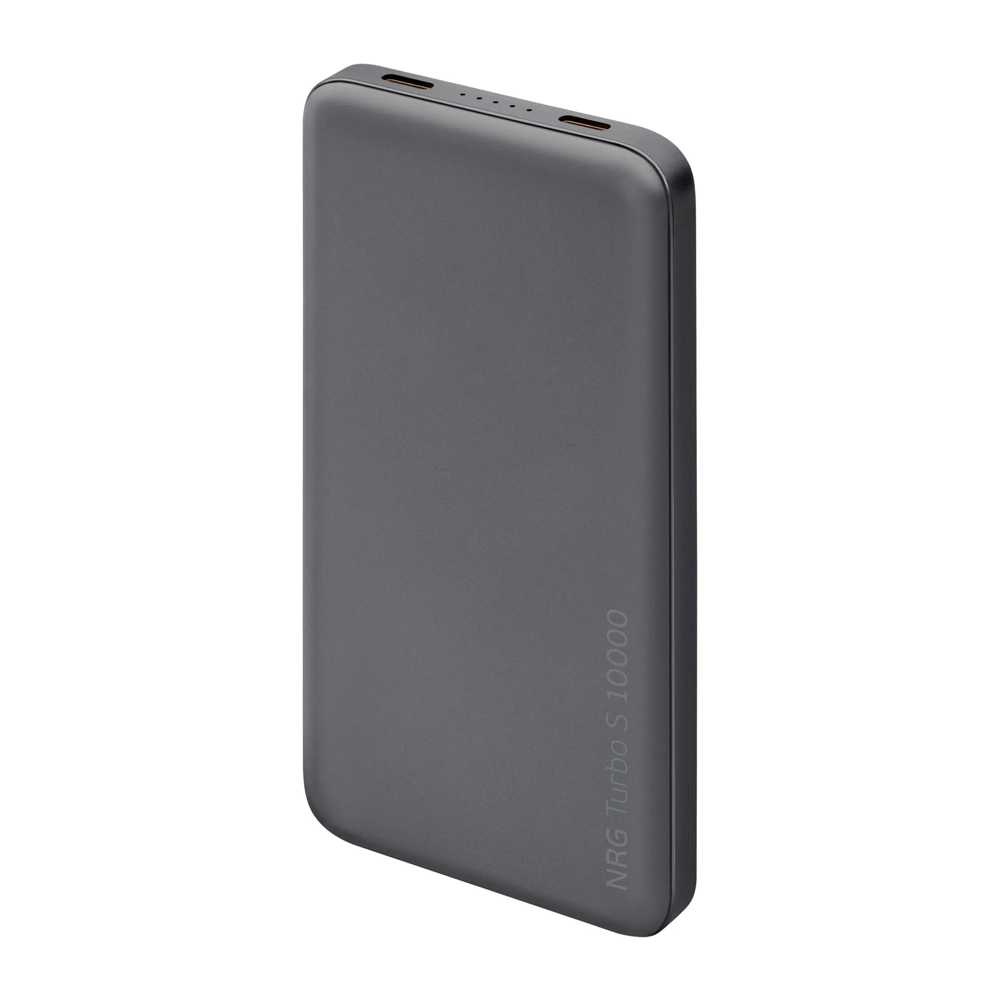 Внешний АКБ NRG Turbo S 10000 mAh, 20Вт, графит, размер 10000 mAh с логотипом СПб - фото № 2