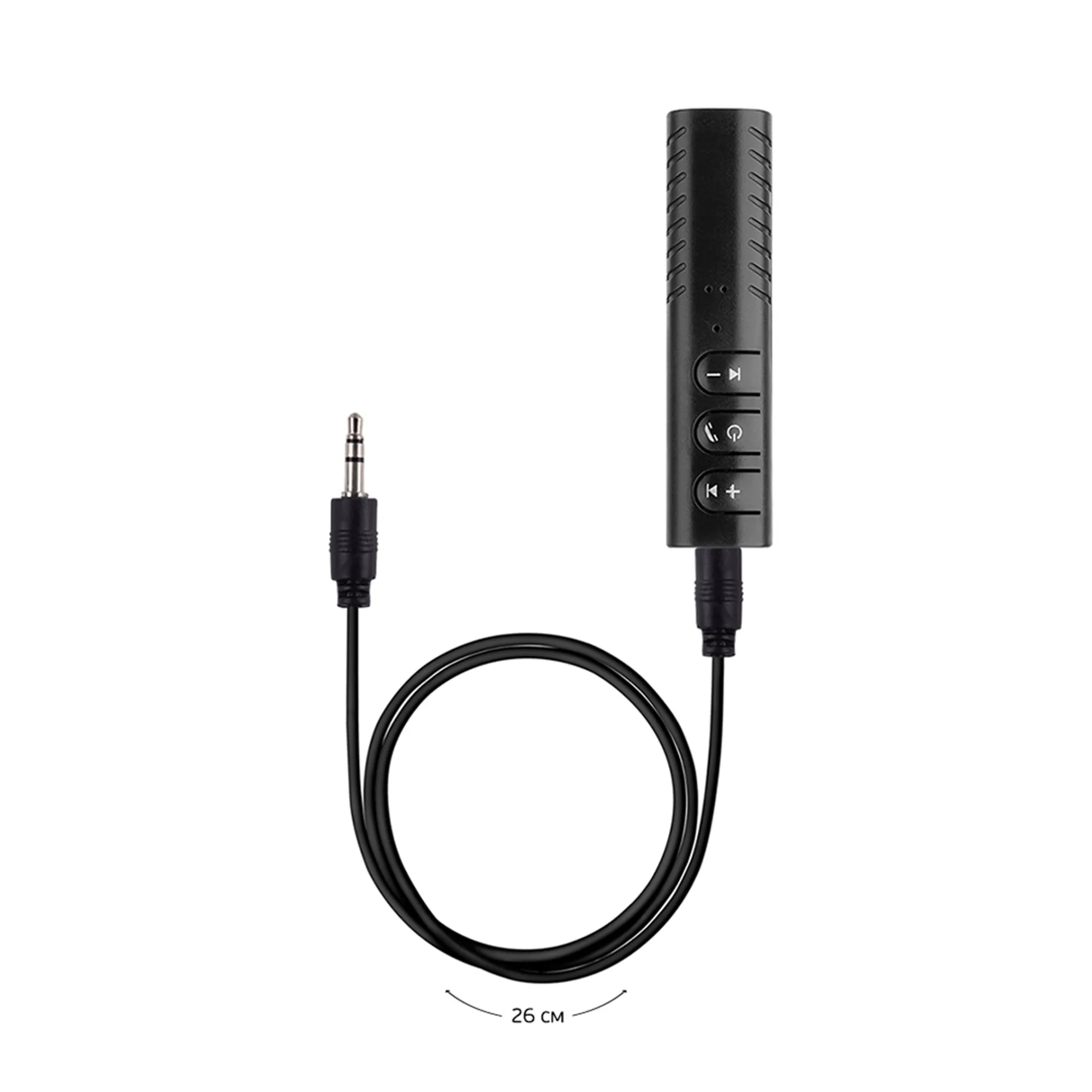 Bluetooth ресивер, BT 5.0, 90 мАч, черный с логотипом СПб - фото № 4