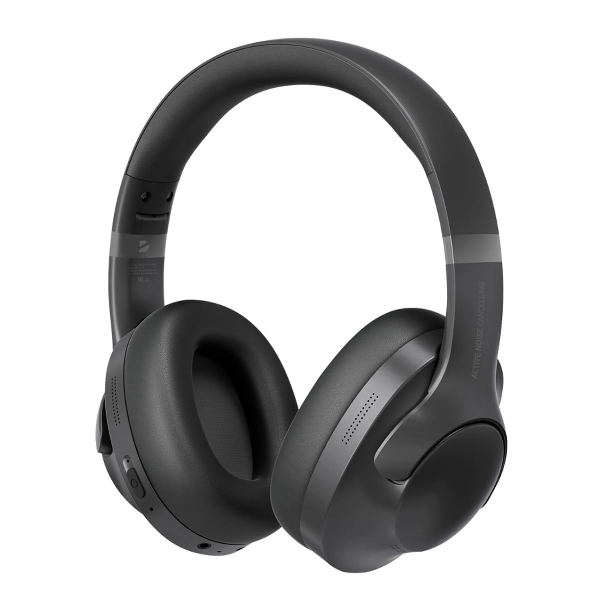 Беспроводные накладные наушники Stereo Ultra ANC, BT 5.4, ANC/ENC, 500мАч, черный с логотипом СПб - фото № 2