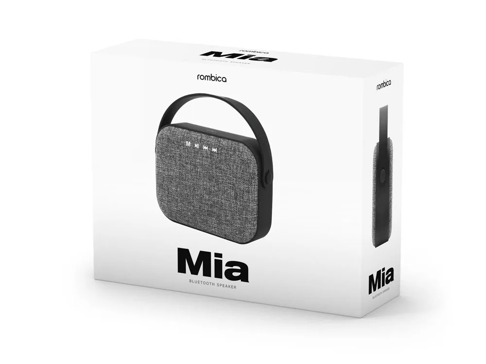 Портативная колонка «Mysound Mia», серый с логотипом СПб - фото № 7
