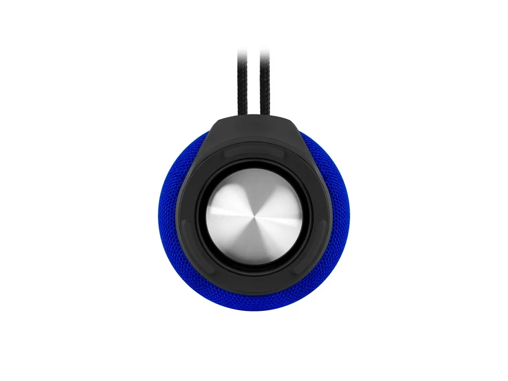 Портативная колонка «mySound Clario», 15 Вт, черный, синий с логотипом СПб - фото № 3