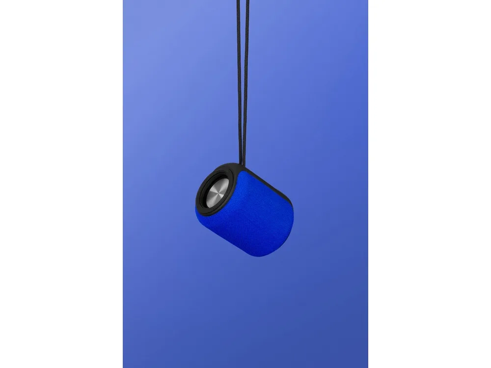 Портативная колонка «mySound Clario», 15 Вт, черный, синий с логотипом СПб - фото № 10