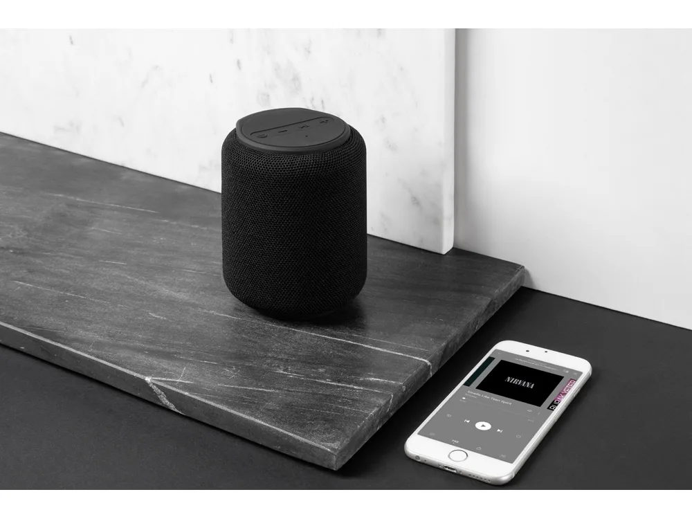 Портативная колонка «mySound Clario», 15 Вт, черный с логотипом СПб - фото № 13