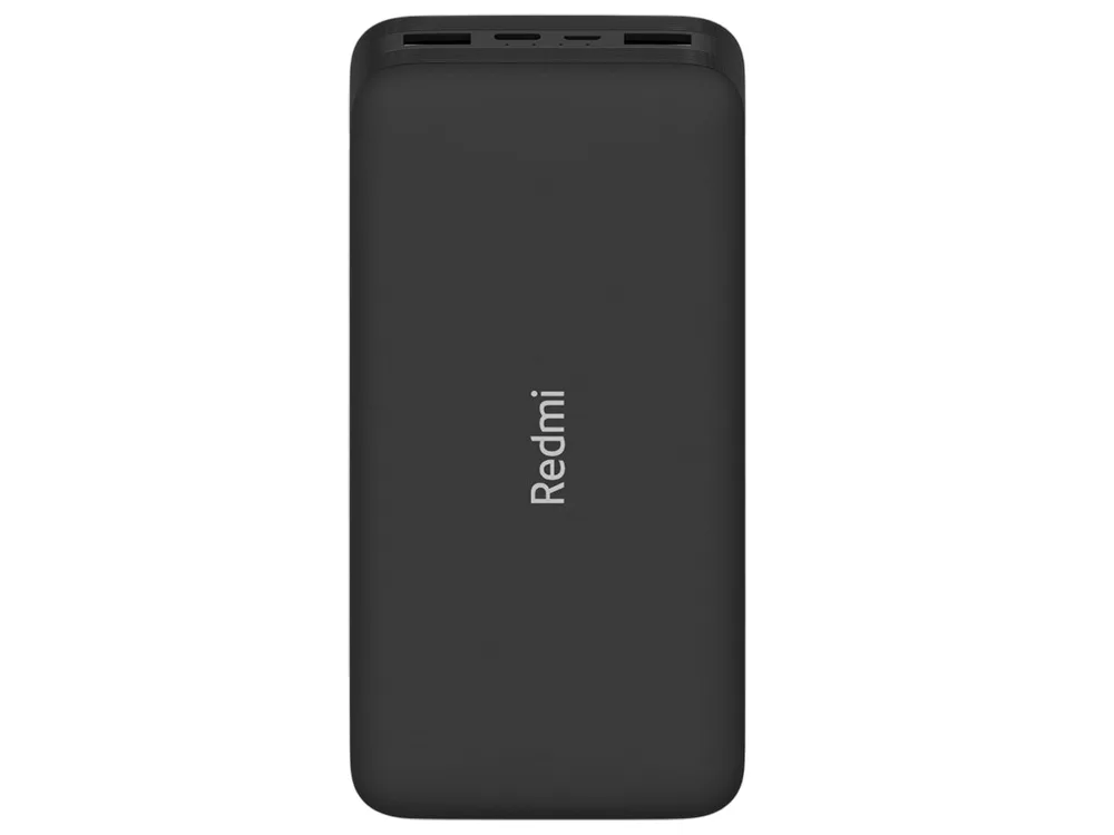 Внешний аккумулятор Redmi 18W Fast Charge Power Bank, 20000 мАч, черный с логотипом СПб - фото № 3