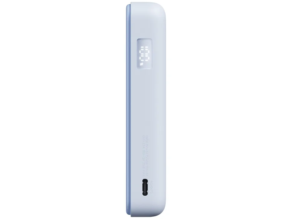 Внешний аккумулятор Xiaomi Magnetic Power Bank with Built-in Stand, 10000 мАч, синий с логотипом СПб - фото № 5