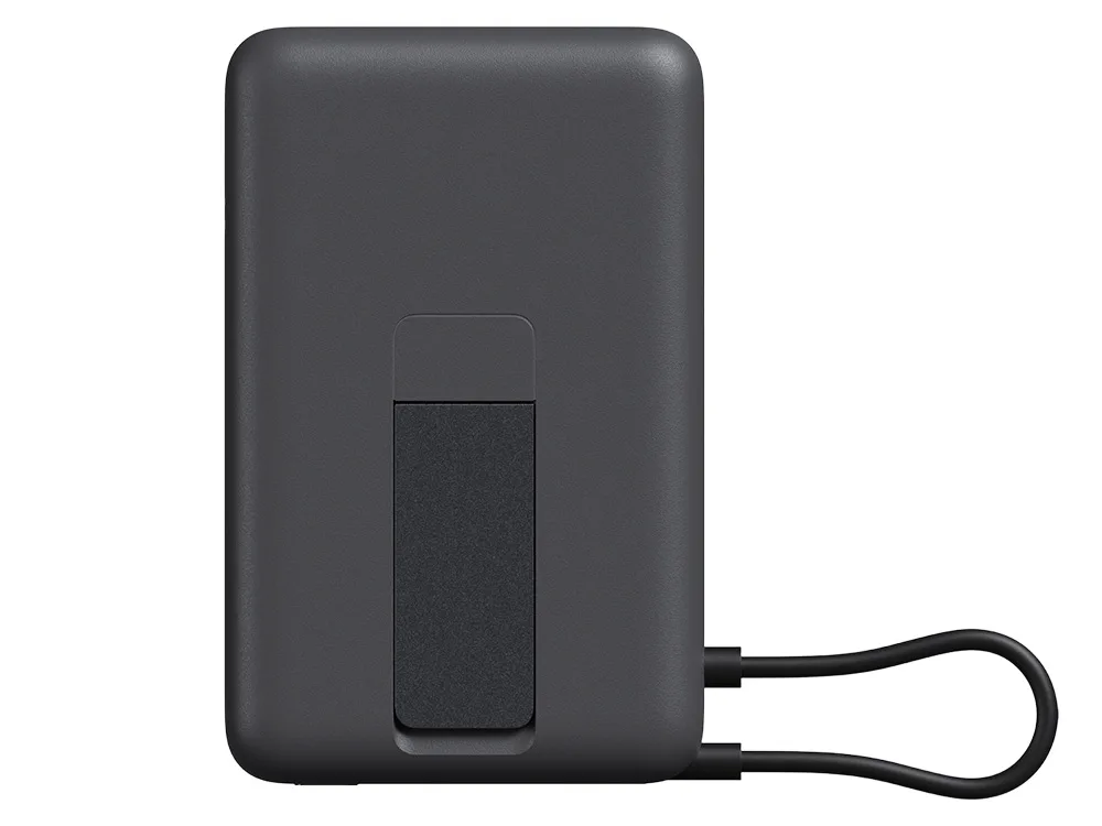 Внешний аккумулятор Xiaomi Magnetic Power Bank with Built-in Stand, 10000 мАч, черный с логотипом СПб - фото № 2