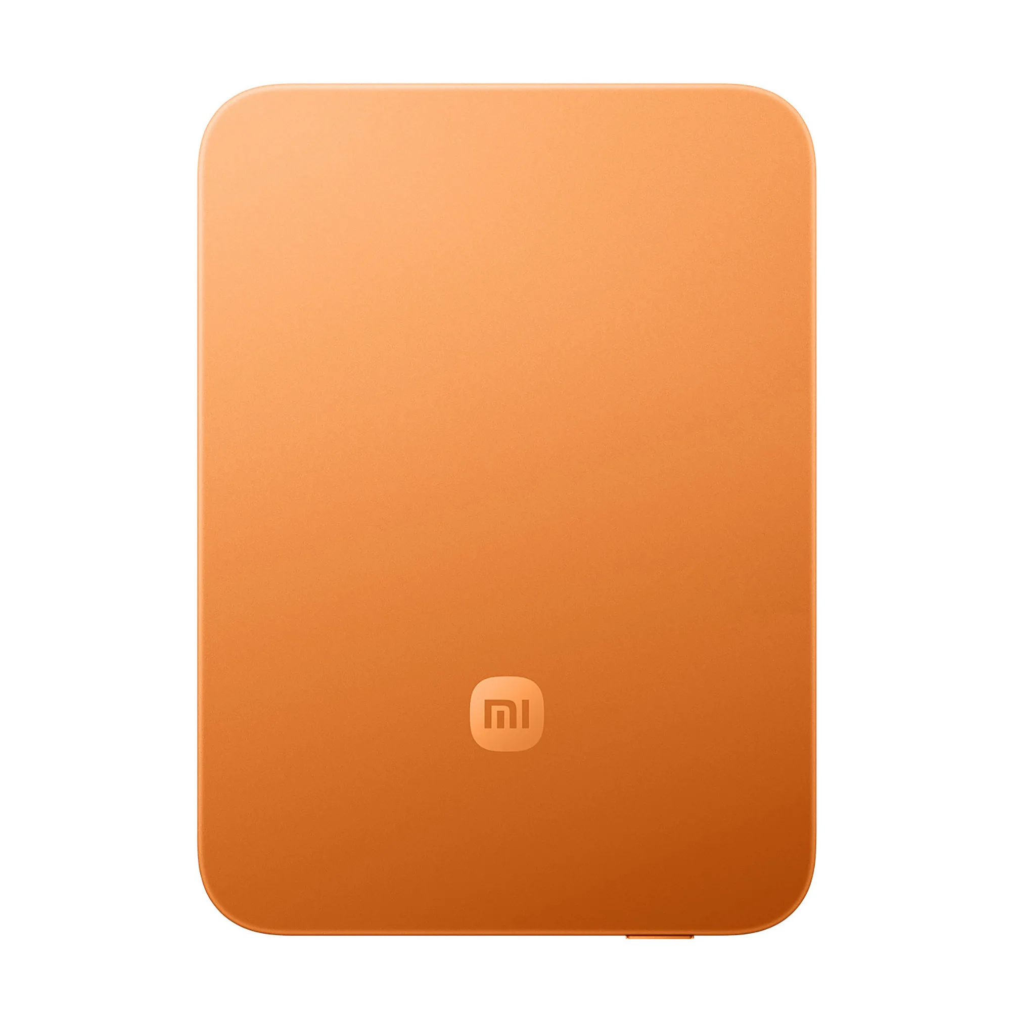 Внешний аккумулятор UltraThin Magnetic Power Bank 5000 15 Вт, c CCC сертификацией, оранжевый с логотипом СПб - фото № 3