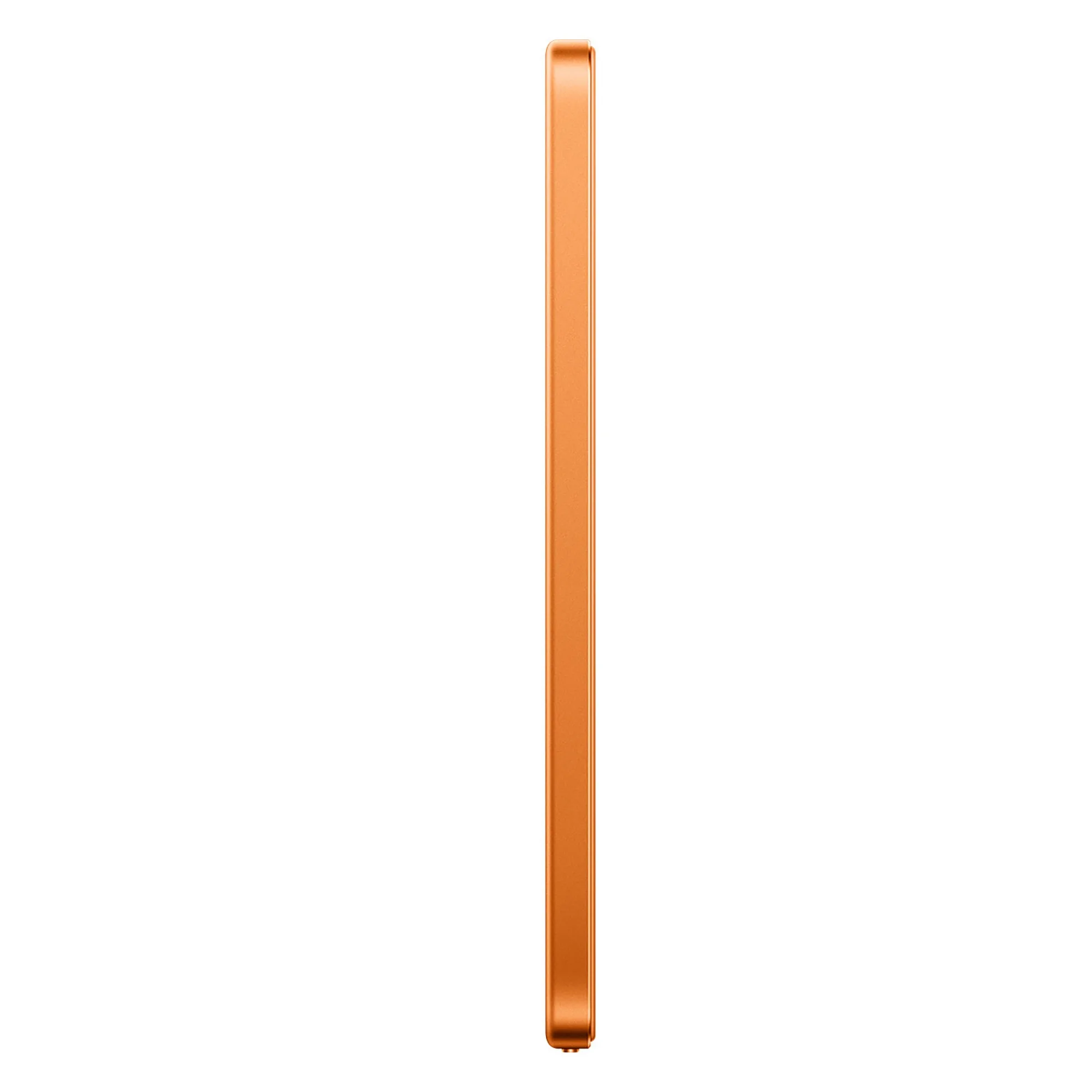 Внешний аккумулятор UltraThin Magnetic Power Bank 5000 15 Вт, c CCC сертификацией, оранжевый с логотипом СПб - фото № 6