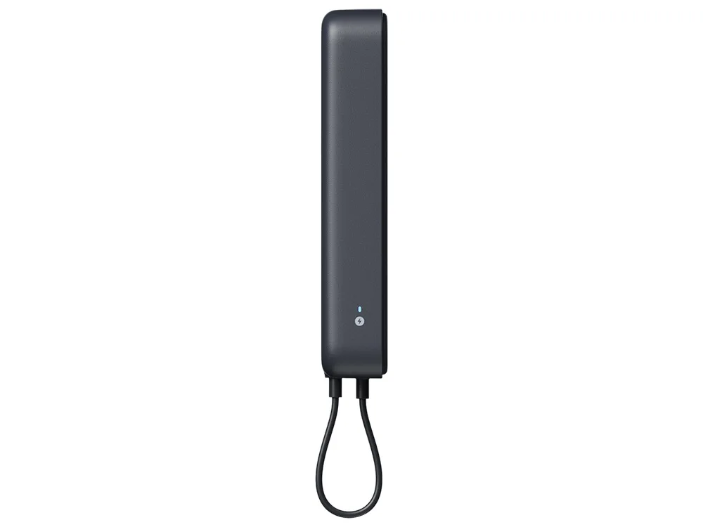 Внешний аккумулятор с кабелем Xiaomi 33W Magnetic Power Bank (Integrated Cable), 10000 мАч, серый с логотипом СПб - фото № 4