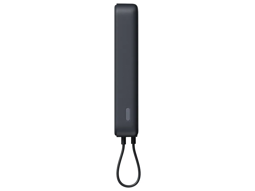 Внешний аккумулятор с кабелем Xiaomi 33W Magnetic Power Bank (Integrated Cable), 10000 мАч, серый с логотипом СПб - фото № 5