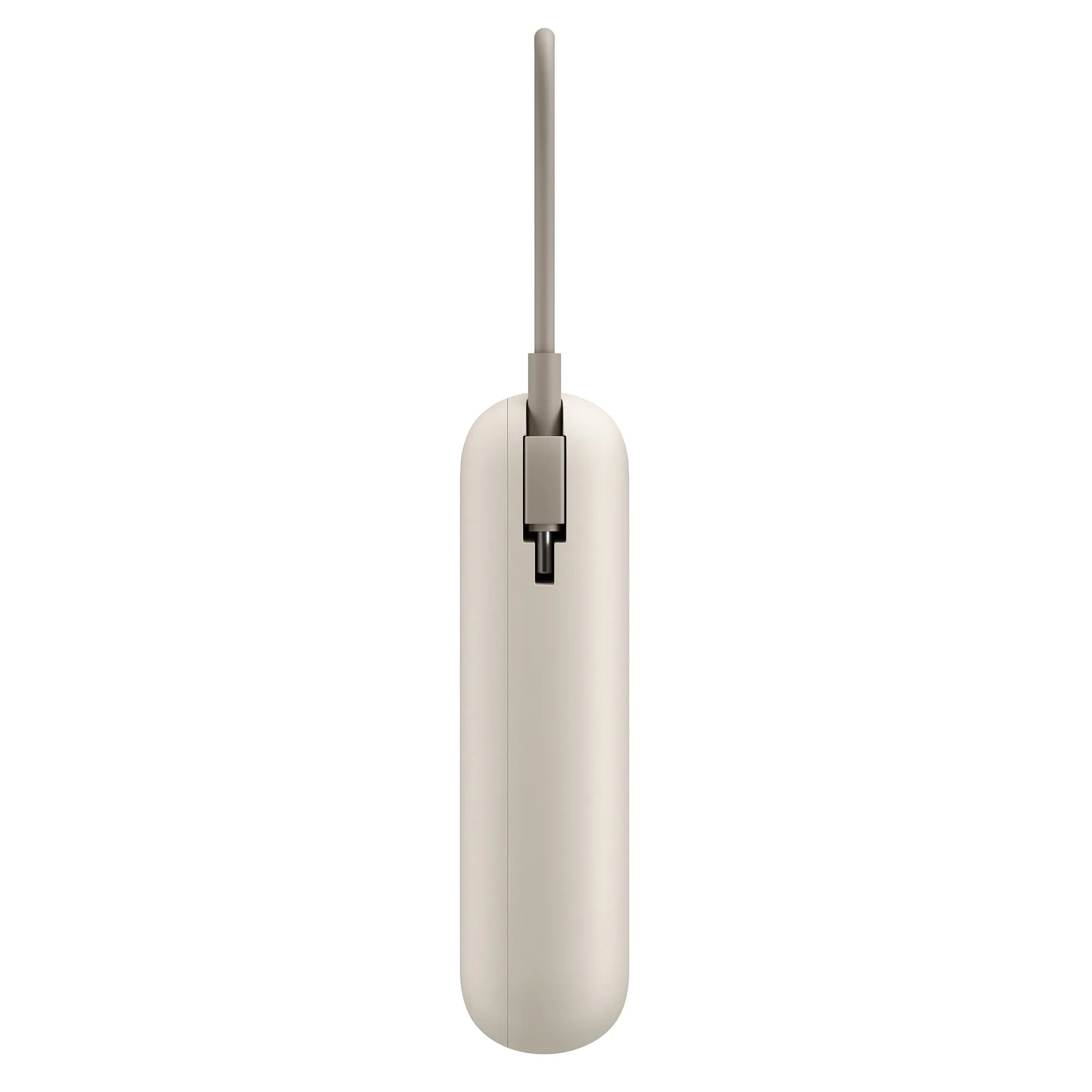 Внешний аккумулятор со встроенным кабелем Xiaomi Power Bank (Integrated Cable), 10000 мАч, бежевый с логотипом СПб - фото № 5