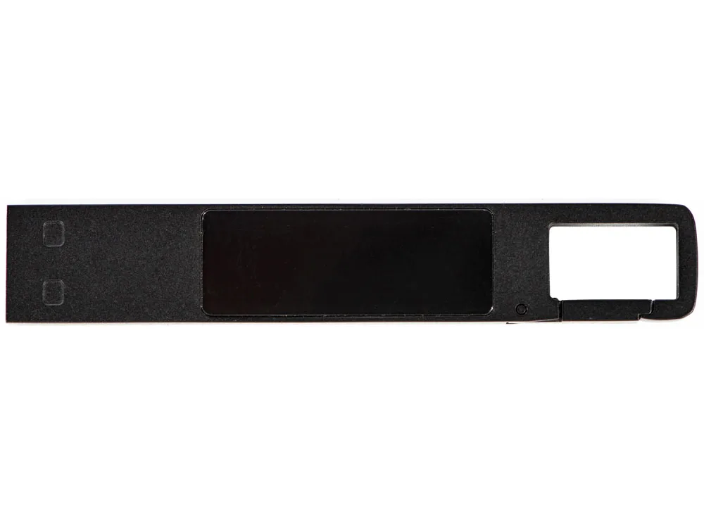 USB 2.0- флешка на 32 Гб c подсветкой логотипа «Hook LED», темно-серый, синяя подсветка, размер 32ГБ с логотипом СПб - фото № 2