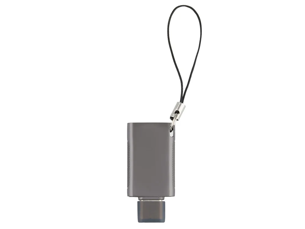 Флешка 64 ГБ USB Type-C 3.0 «Индата», темно-серый с логотипом СПб - фото № 5
