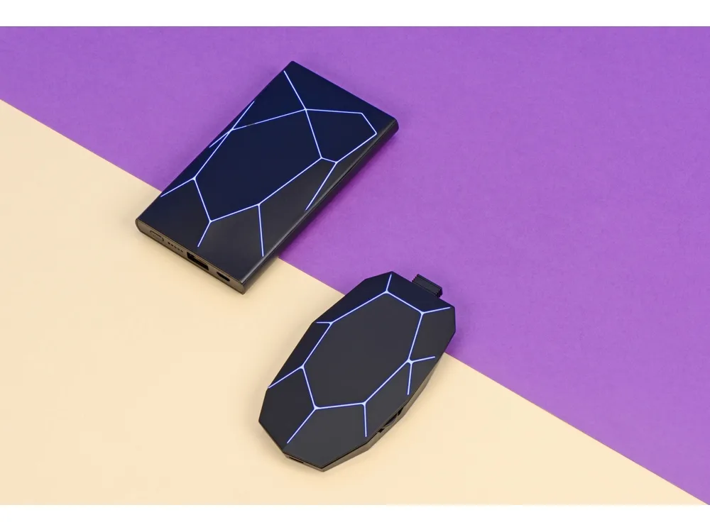 Беспроводная мышь «Geo Mouse Plus», черный с логотипом СПб - фото № 8