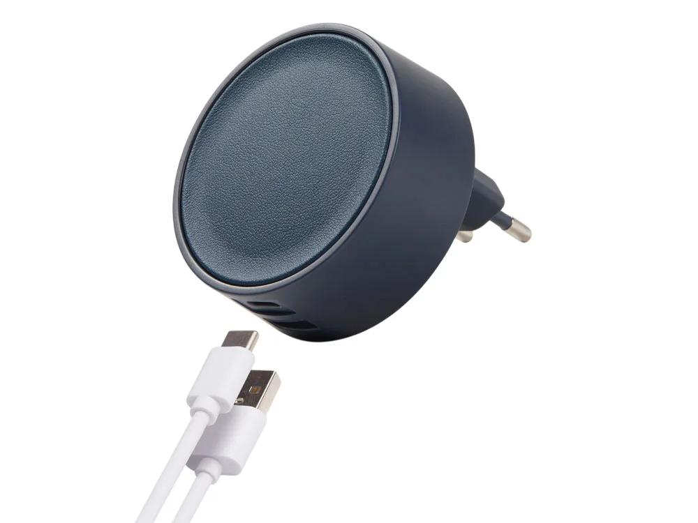 Адаптер питания USB Poweron, темно-синий с логотипом СПб - фото № 2