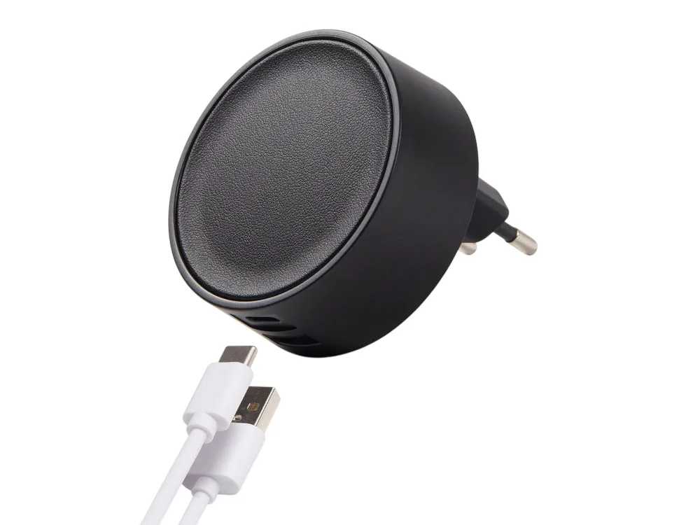 Адаптер питания USB Poweron, черный с логотипом СПб - фото № 2