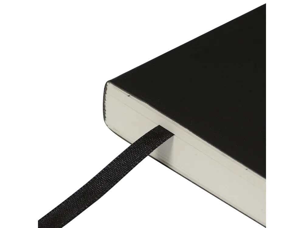 Скетчбук B5 «Sketch & Art» 200 г/м2, soft-touch, черный с логотипом СПб - фото № 3