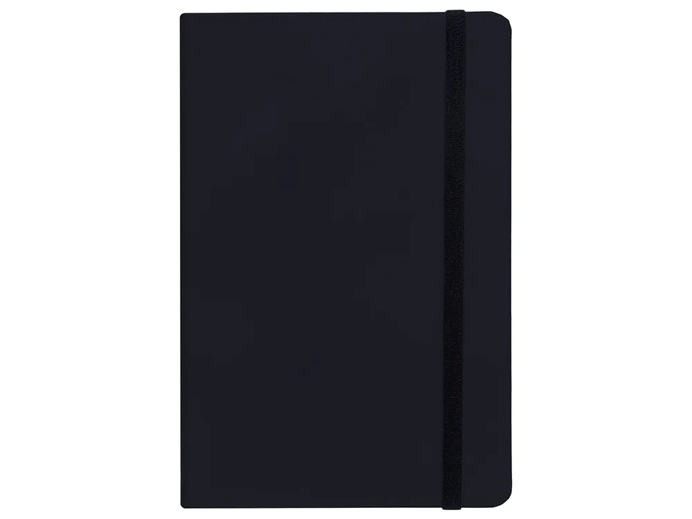 Скетчбук «Sketch & Art» 100 г/м2, soft-touch, черный с логотипом СПб - фото № 2