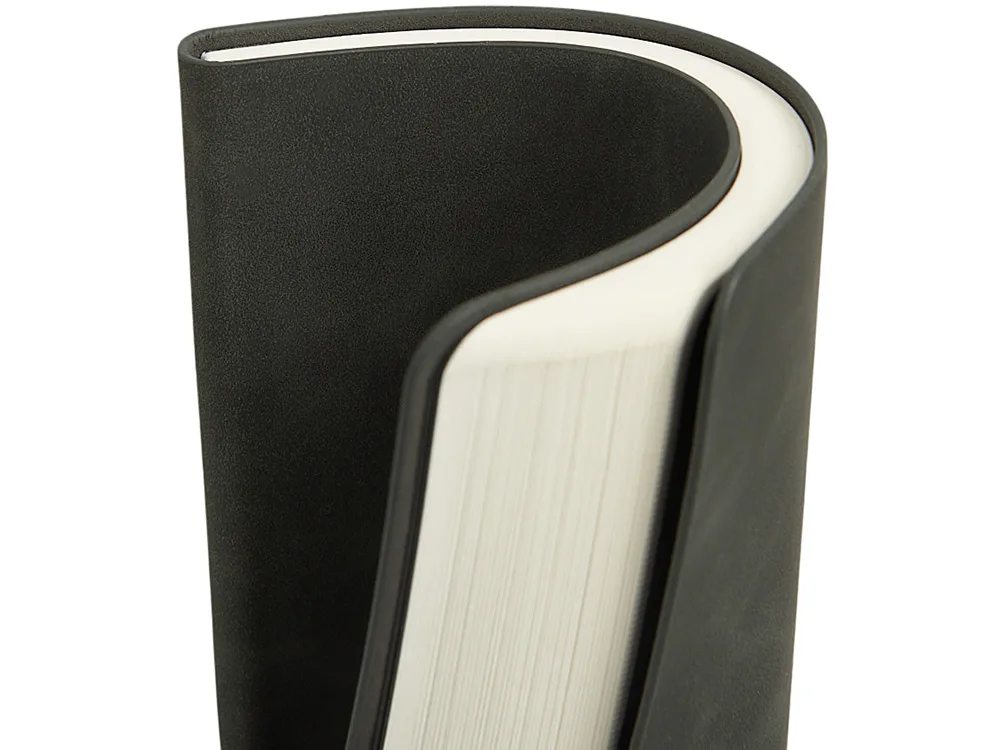 Блокнот А5 с магнитным клапаном в гибкой обложке «Chaplin», серый с логотипом СПб - фото № 12