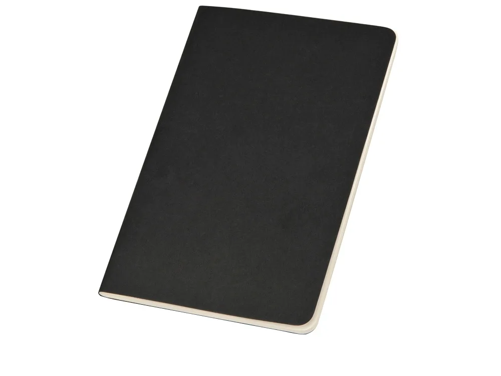 Записная книжка Moleskine Cahier, Pocket (в клетку), А6, черный с логотипом СПб - фото № 1