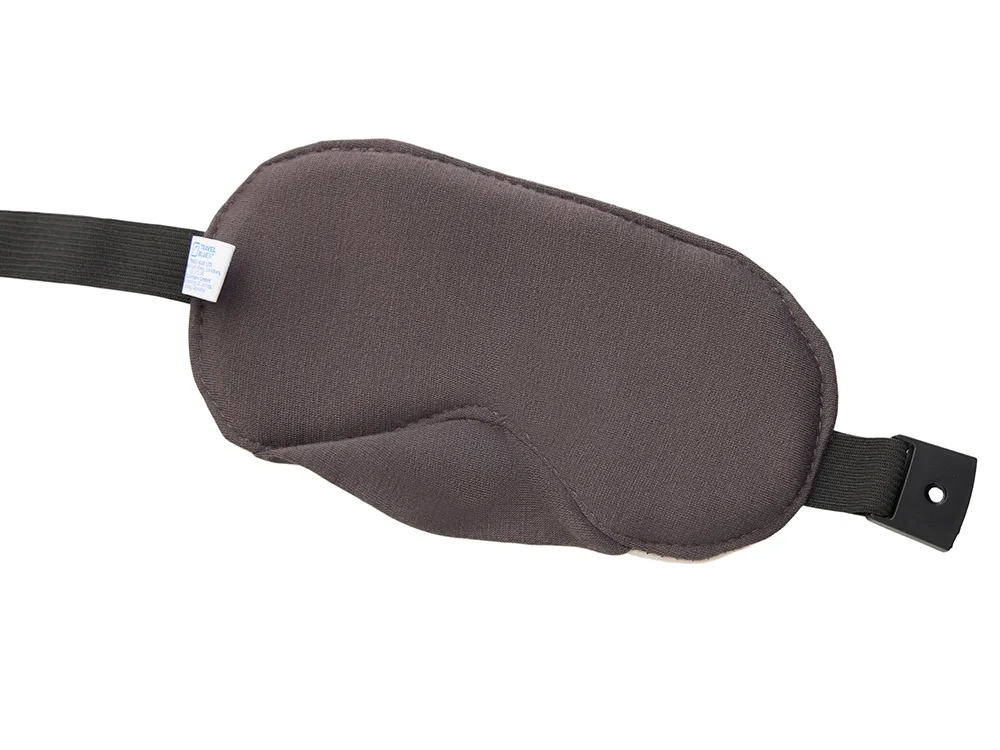 Маска для глаз «Luxury Eye Mask», бежевый с логотипом СПб - фото № 4