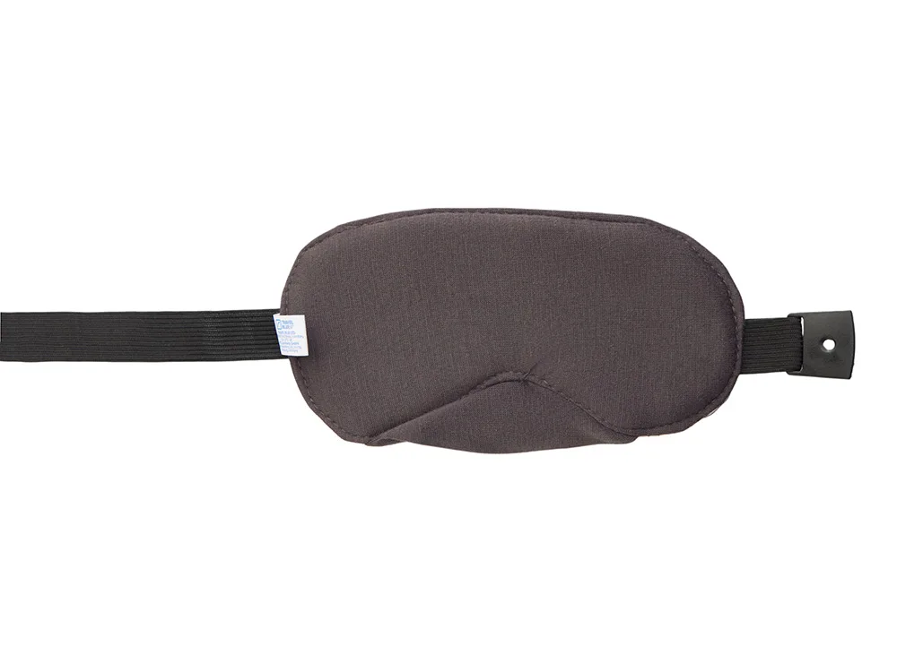 Маска для глаз «Luxury Eye Mask», бежевый с логотипом СПб - фото № 6