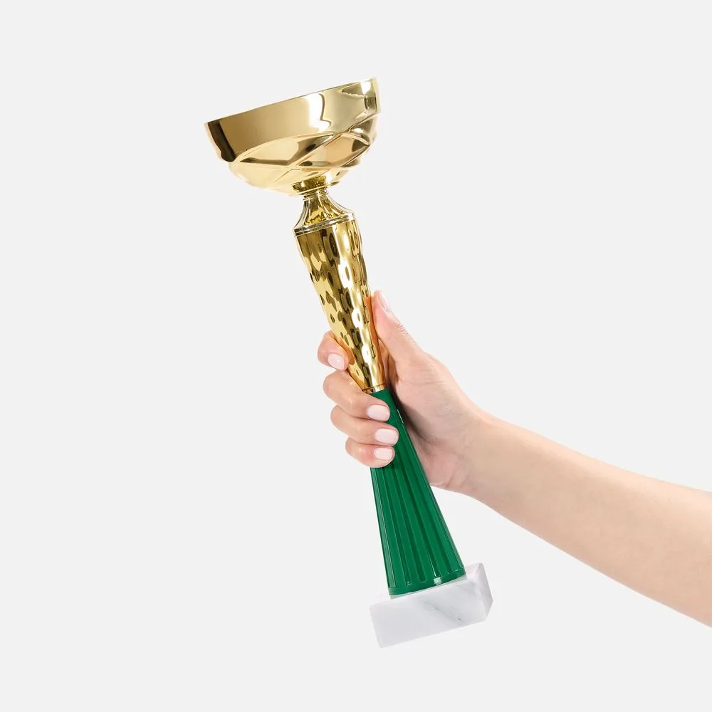 Кубок Kudos Spark, большой, зеленый с логотипом СПб - фото № 2