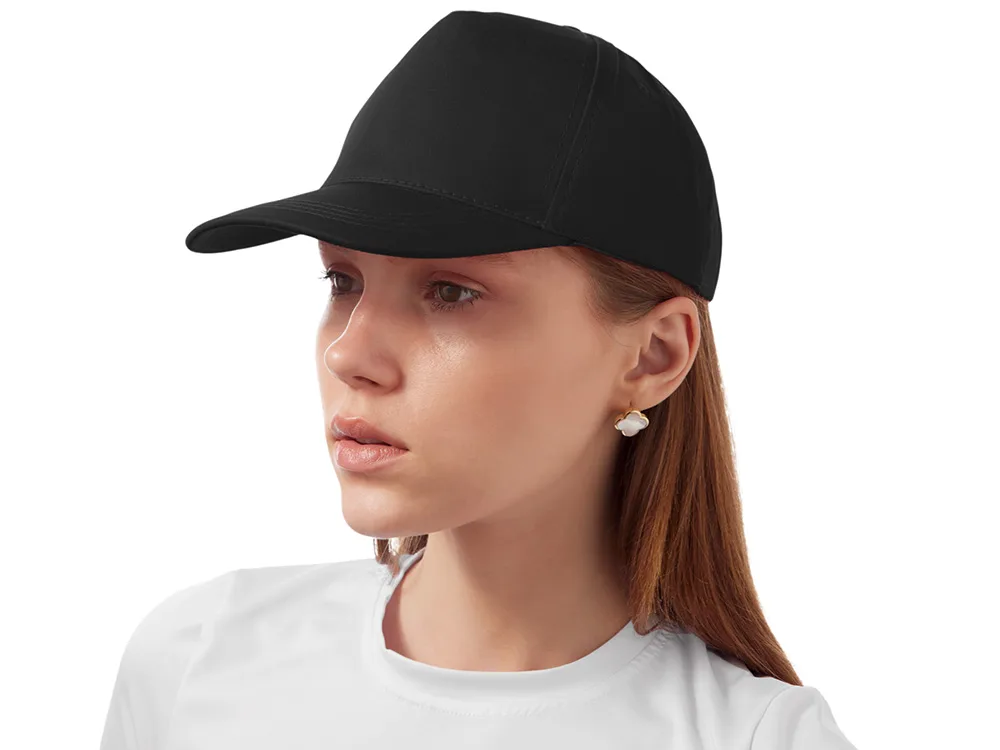 Бейсболка «Memphis 230», черный с логотипом СПб - фото № 4