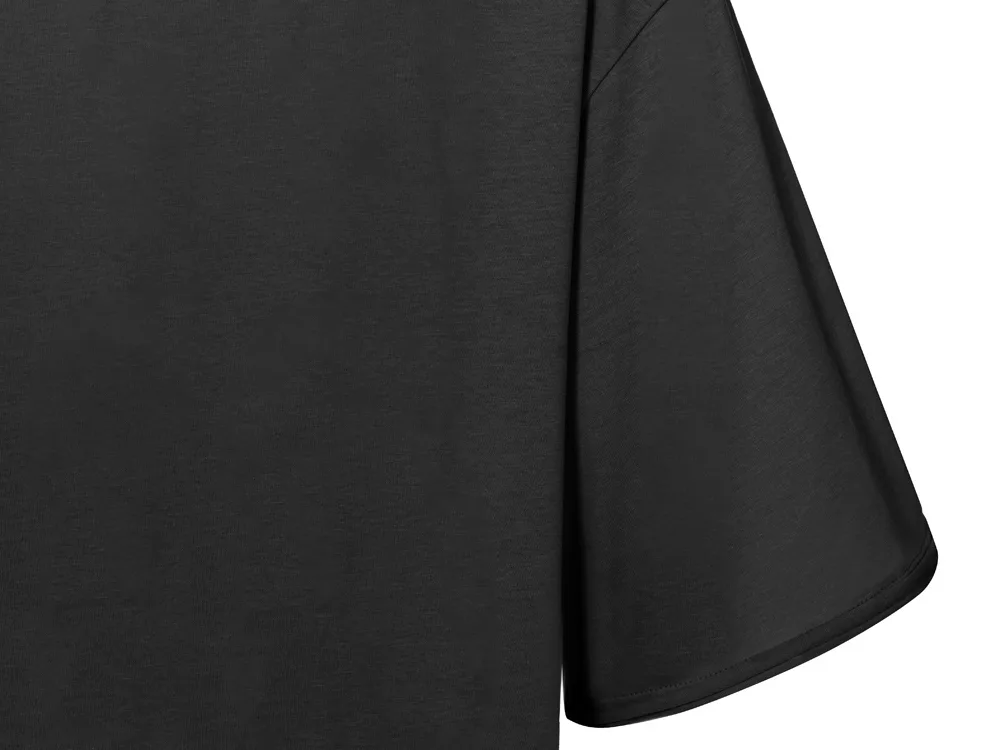Футболка оверсайз «Liyon» унисекс, черный с логотипом СПб - фото № 12