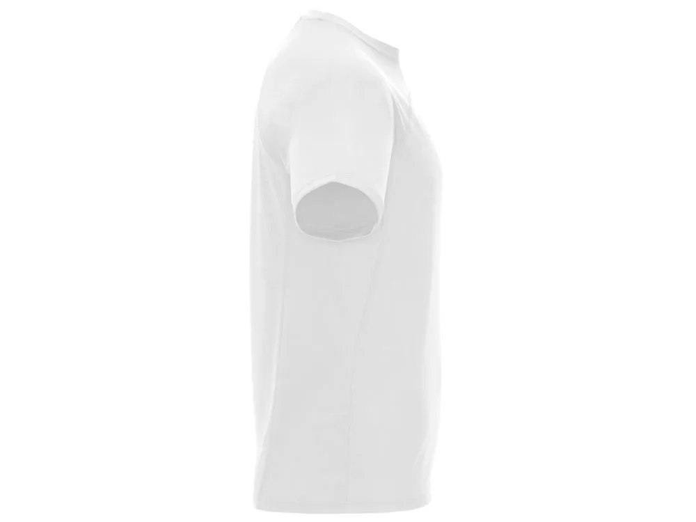 Спортивная футболка «Monaco» унисекс, белый с логотипом СПб - фото № 4
