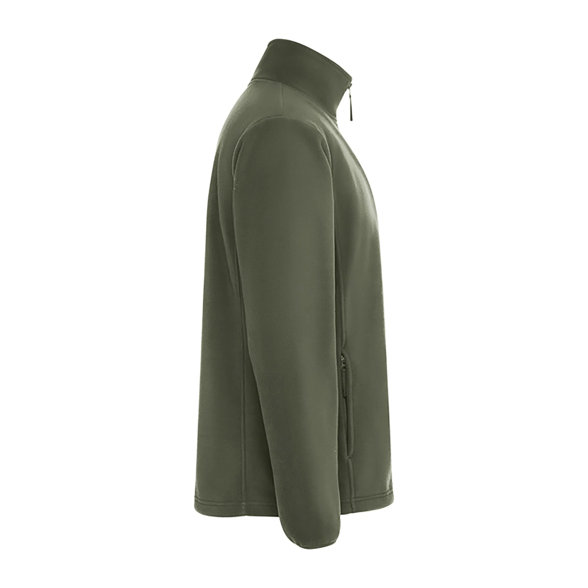 Куртка флисовая «New Artic», мужская, еловый с логотипом СПб - фото № 5