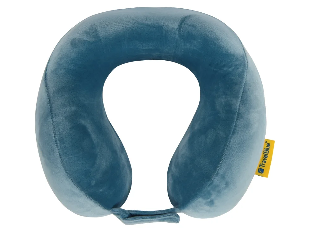 Подушка Tranquility Pillow, синий с логотипом СПб - фото № 2