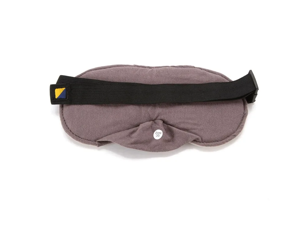 Маска для глаз «Luxury Eye Mask», бежевый с логотипом СПб - фото № 4