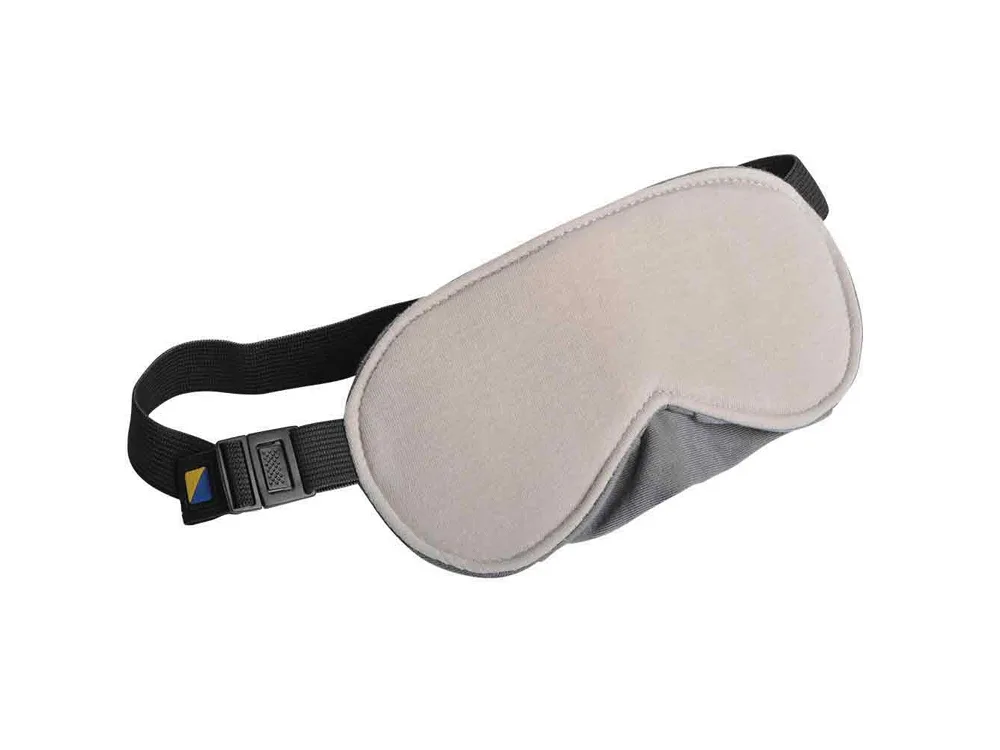 Маска для глаз «Luxury Eye Mask», бежевый с логотипом СПб - фото № 5