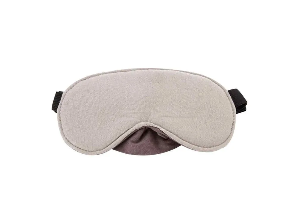 Маска для глаз «Luxury Eye Mask», бежевый с логотипом СПб - фото № 6
