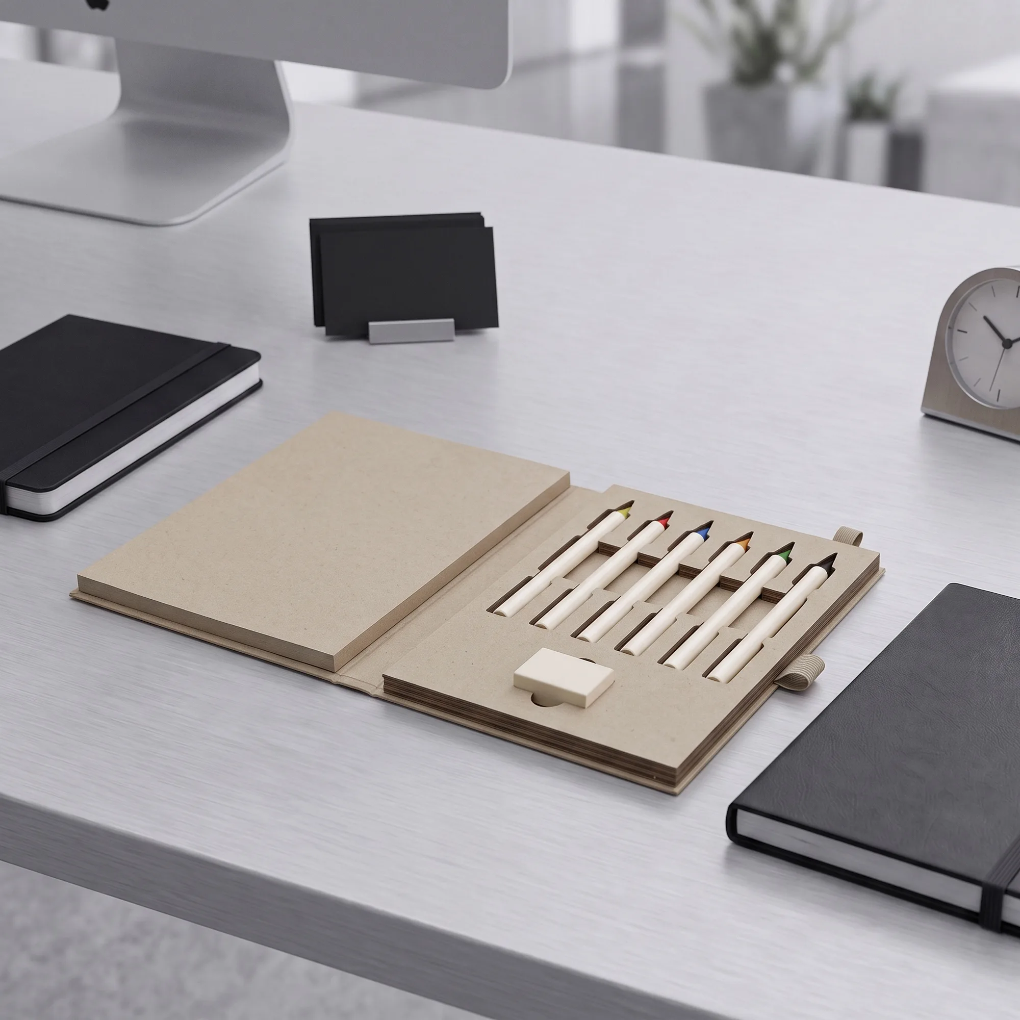 Набор для рисования из молочной бумаги «Artify», молочно-белый с логотипом СПб - фото № 1