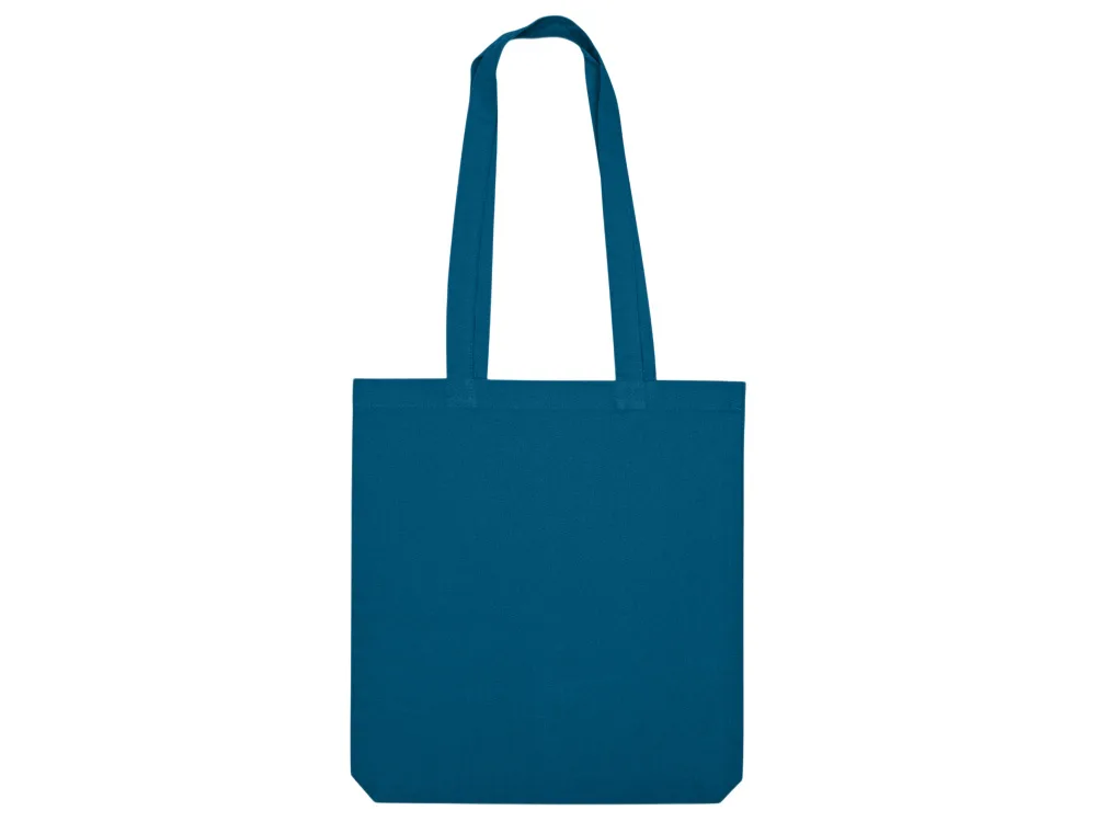 Сумка из плотного хлопка «Carryme 220», 220 г/м2, индиго с логотипом СПб - фото № 4