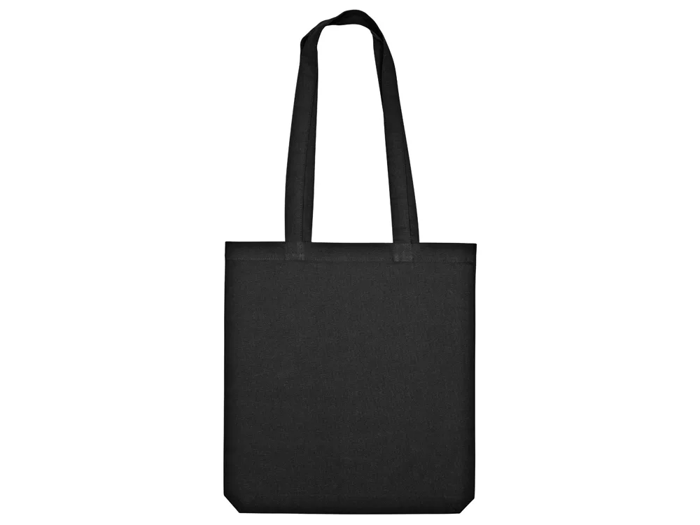 Сумка из плотного хлопка «Carryme 220», 220 г/м2, черный с логотипом СПб - фото № 4